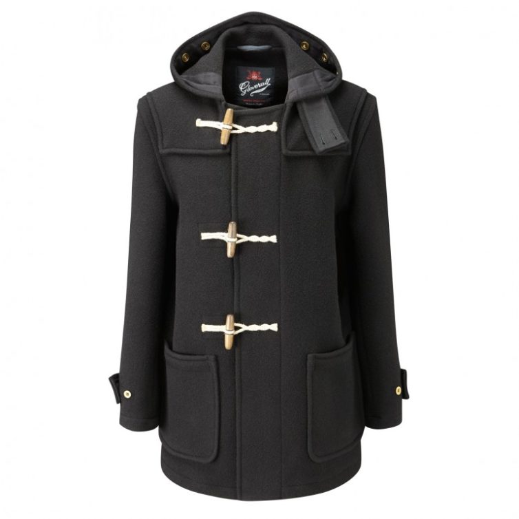 Black Men's Duffle Coat