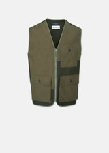 Renewed Serviceman Vest Khaki