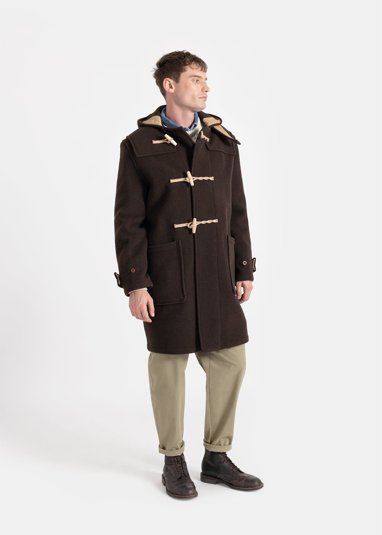 Original Monty Duffle Coat Brown