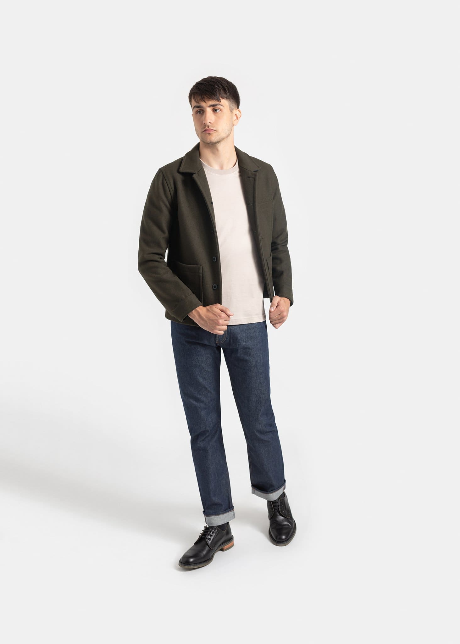 Gloverall moss shop donkey jacket